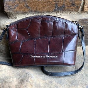 Dooney & Bourke Reptile Print Crossbody Purse